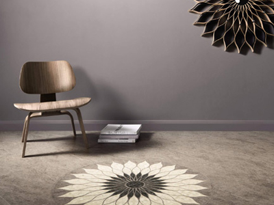 Amtico classic and minimalistic room decorated with a chair and some books in Aberdeen Amtico classic and minimalistic room decorated with a chair and some books in Aberdeen image